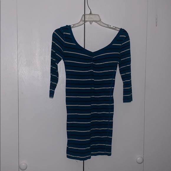 Striped mini dress - Picture 3 of 5